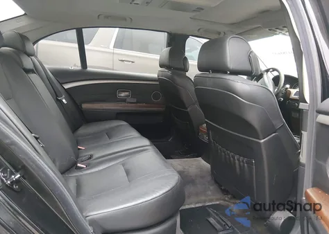 2006 BMW 750Li z USA, uszkodzony, nr VIN WBAHN83536DT25363